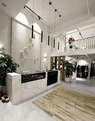 臺州市品軒裝飾工程 費羅娜服裝店米蘭精品店裝飾工程設計